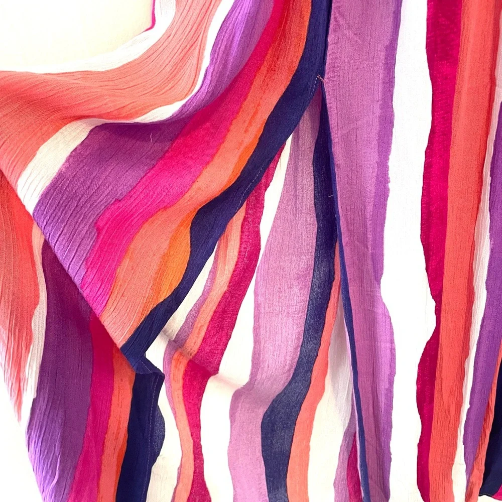 Forever 21‎ Contemporary Vibrant Striped Dress - Picture 4 of 7